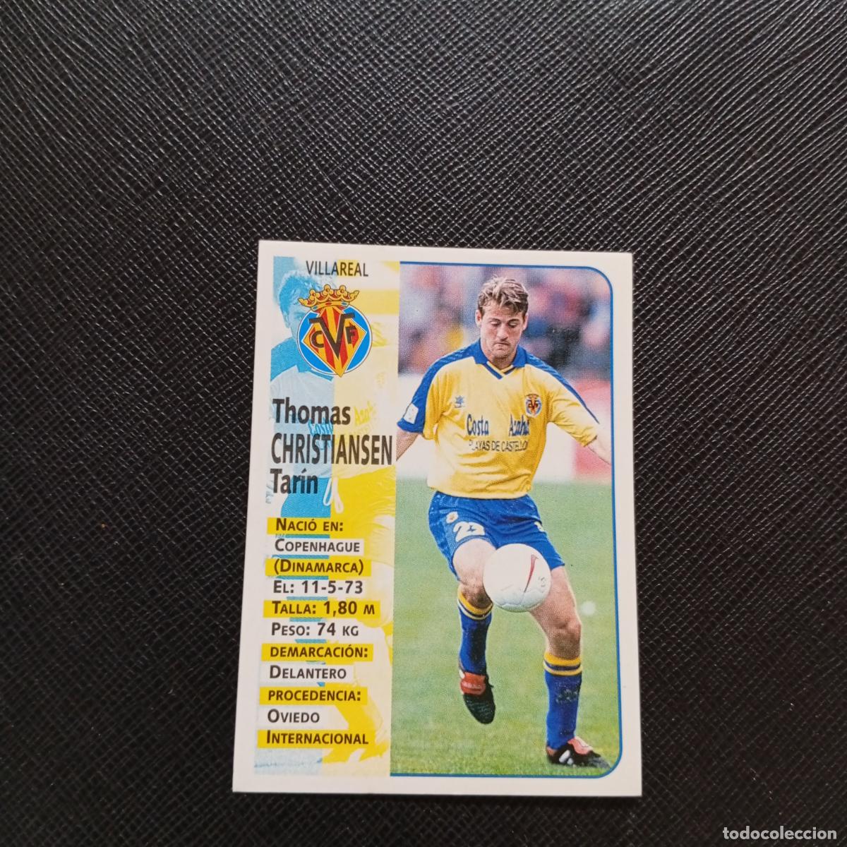Cromos de F&uacute;tbol: 386 CHRISTIANSEN VILLARREAL PANINI 1998 1999 FUTBOL CROMO 98 99 - SIN PEGAR - A115 PG388