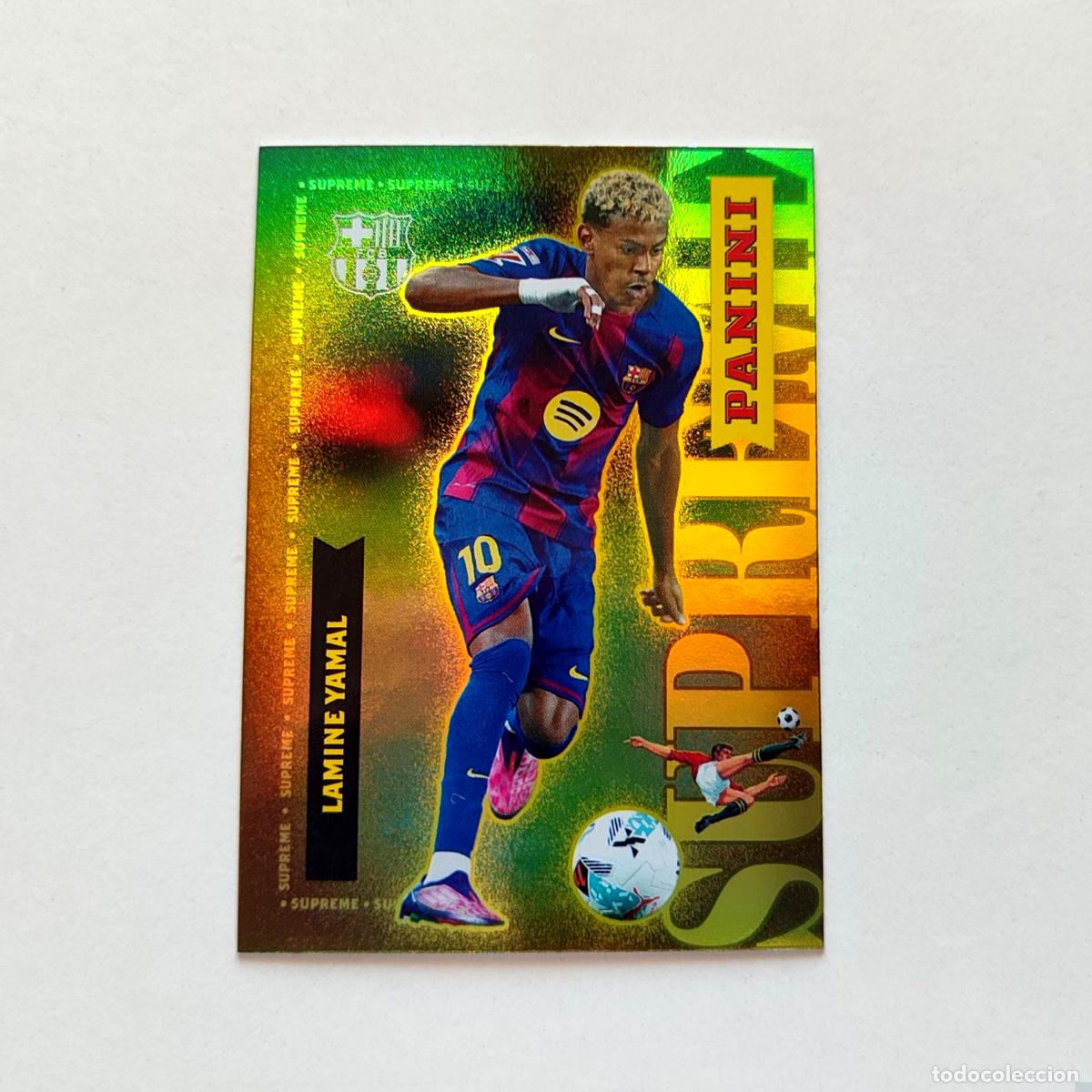 Football Stickers: Lamine Yamal Supreme #S3 Panini Club FC Barcelona 2025/2026