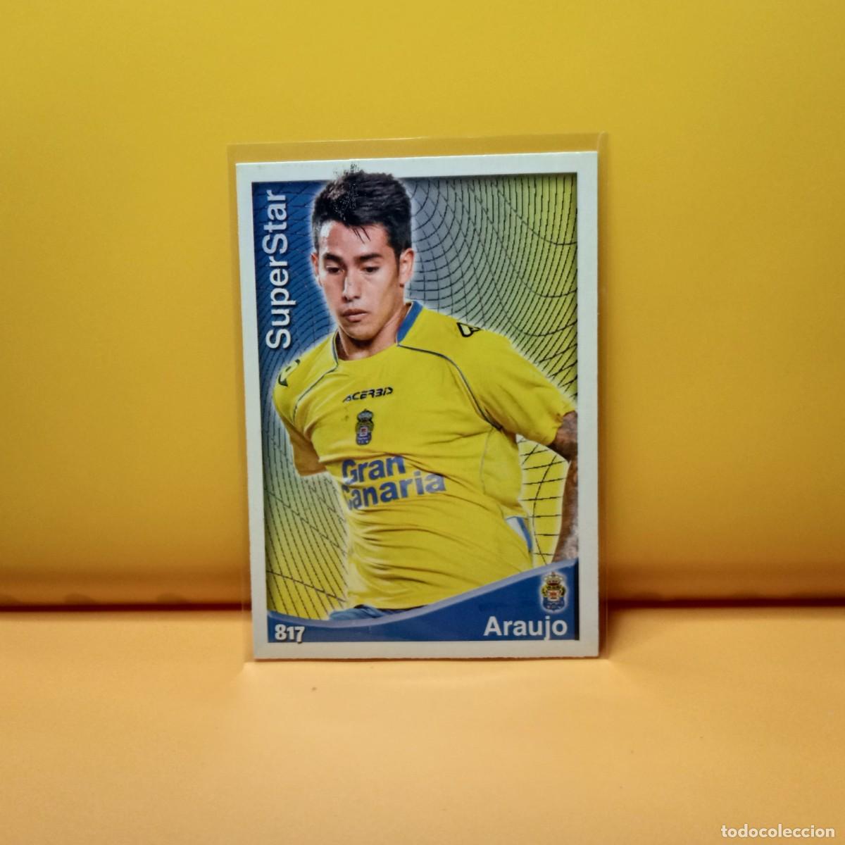 Cromos de F&uacute;tbol: MUNDICROMO 2014 2015 14 15 U.D LAS PALMAS SUPERSTAR ARAUJO 817