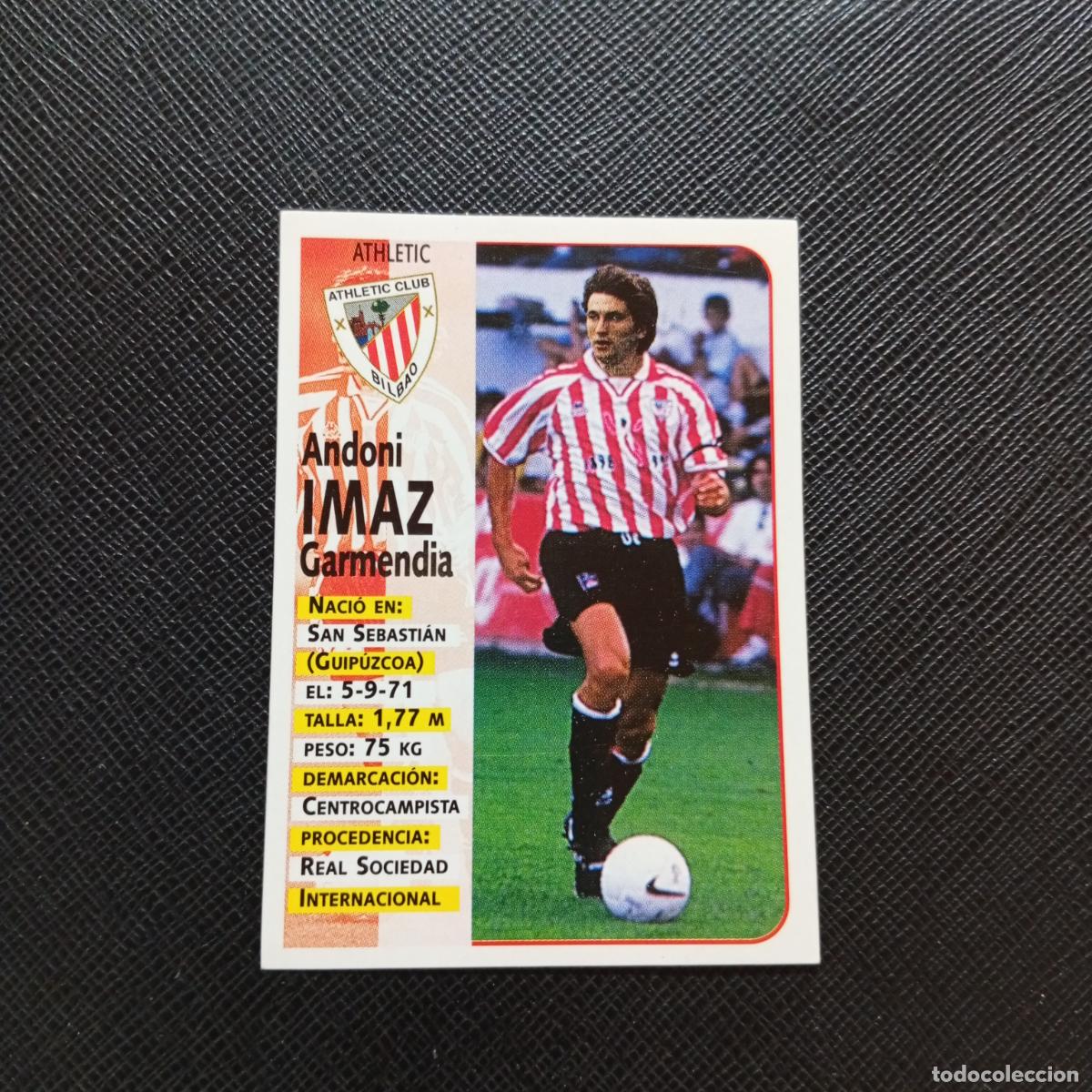 Cromos de F&uacute;tbol: 389 IMAZ BILBAO PANINI 1998 1999 FUTBOL CROMO 98 99 - SIN PEGAR - A115 PG397 ULTIMOS FICHAJES
