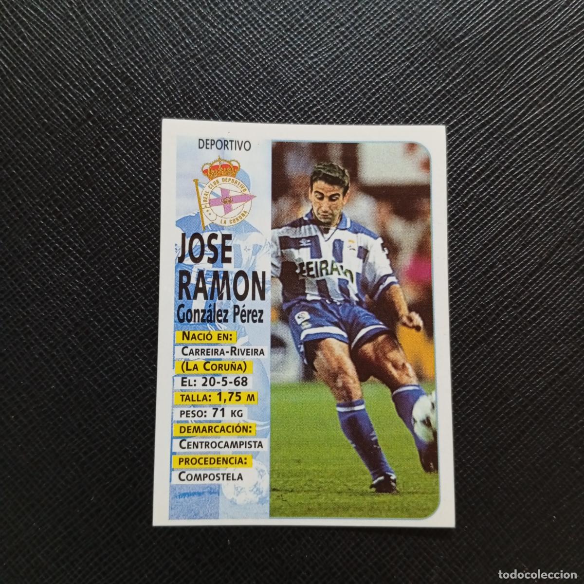 Cromos de F&uacute;tbol: 397 JOSE RAMON DEPORTIVO PANINI 1998 1999 FUTBOL 98 99 - SIN PEGAR - A115 PG397 ULTIMOS FICHAJES