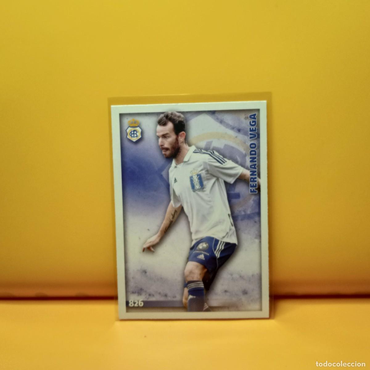 Cromos de F&uacute;tbol: MUNDICROMO 2014 2015 14 15 RECREATIVO DE HUELVA FERNANDO VEGA 826