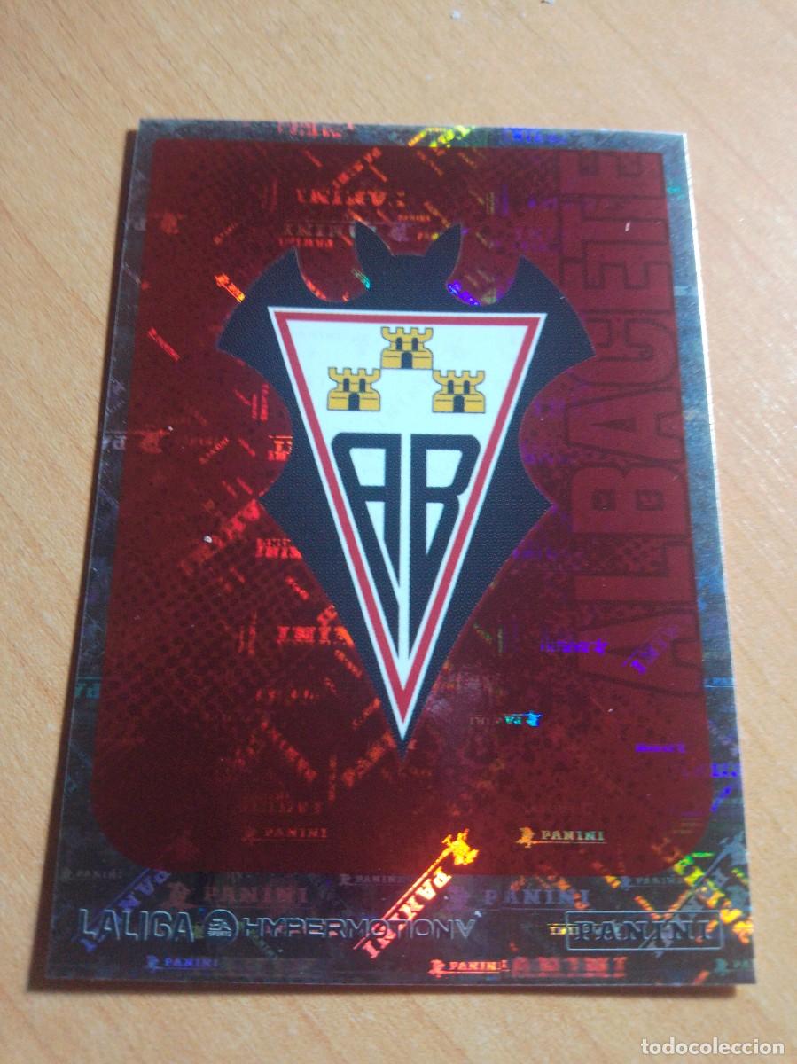Cromos de F&uacute;tbol: 2 ESCUDO DEL ALBACETE 2&ordf; DIVISION HYPERMOTION 25 26 PANINI 2025 2026 NUEVO