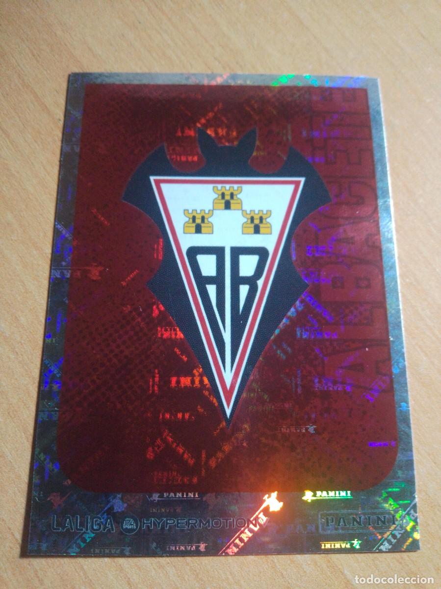Cromos de F&uacute;tbol: 2 ESCUDO DEL ALBACETE 2&ordf; DIVISION HYPERMOTION 25 26 PANINI 2025 2026 NUEVO