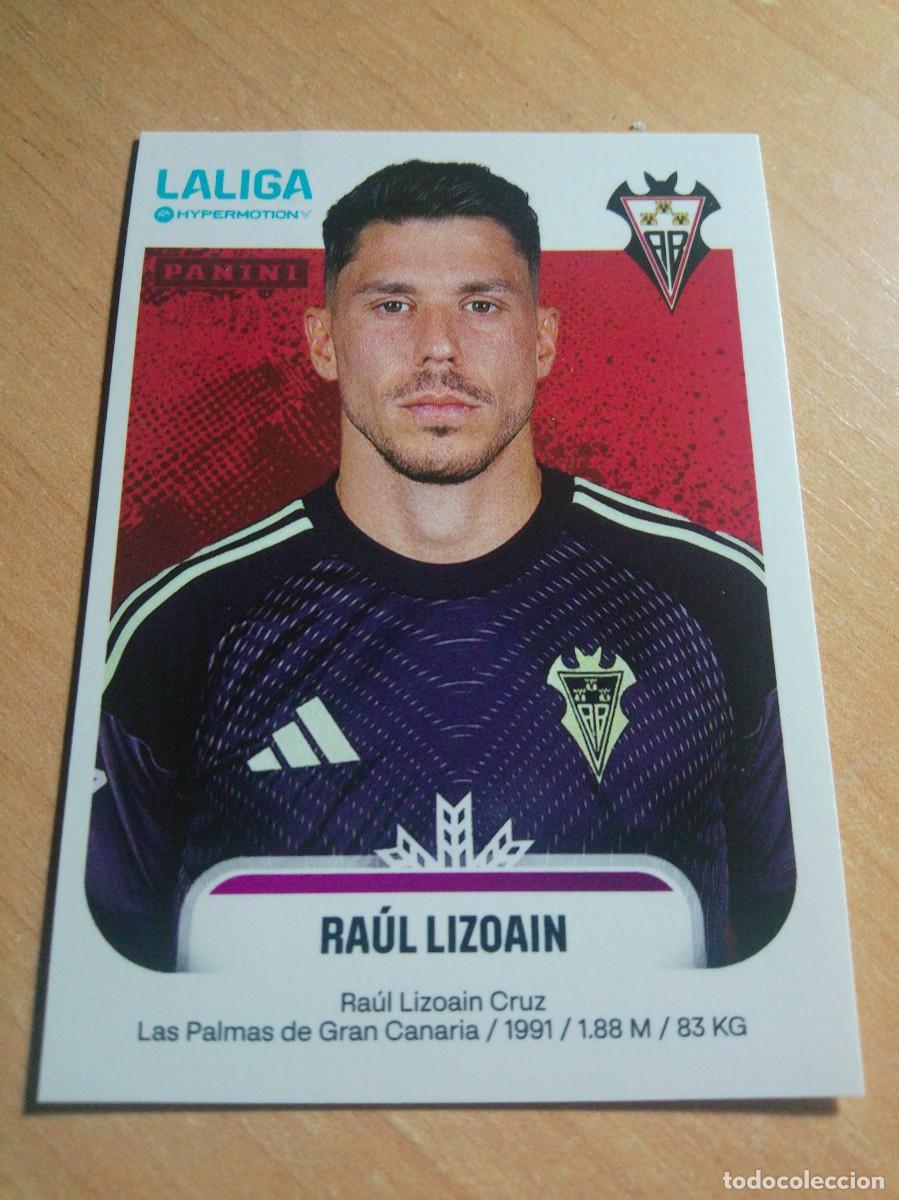 Cromos de F&uacute;tbol: 4 RAUL LOZANO DEL ALBACETE 2&ordf; DIVISION HYPERMOTION 25 26 PANINI 2025 2026 NUEVO