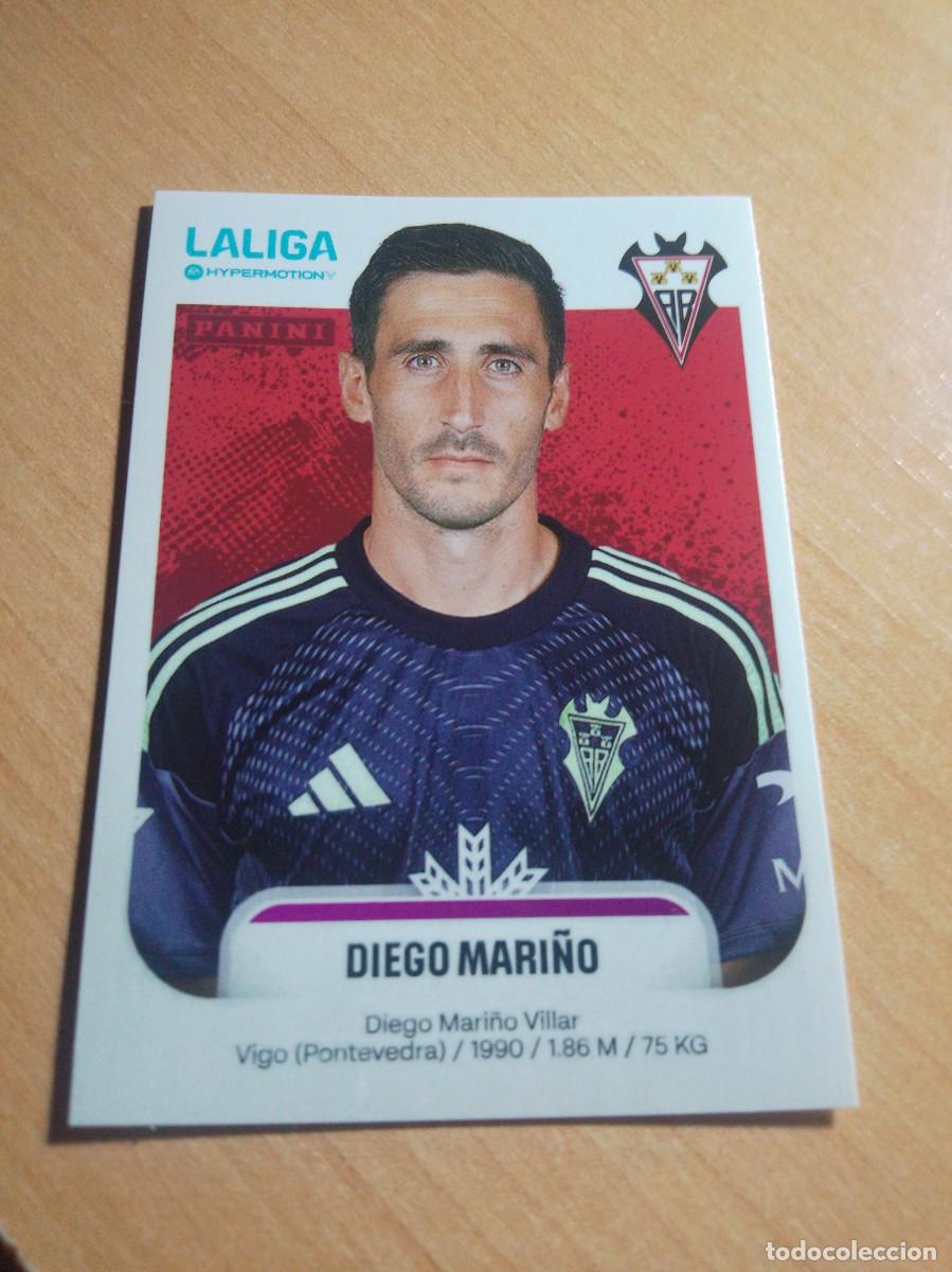 Cromos de F&uacute;tbol: 5 DIEGO MARI&Ntilde;O DEL ALBACETE 2&ordf; DIVISION HYPERMOTION 25 26 PANINI 2025 2026 NUEVO