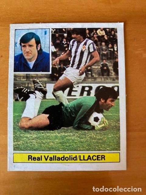 Football Stickers: LLACER VALLADOLID 81-82 ESTE RECUPERADO BAJA DIFICIL