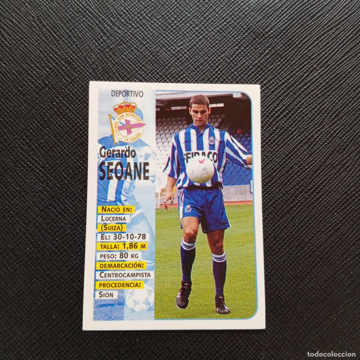 Cromos de F&uacute;tbol: 415 SEOANE DEPORTIVO PANINI 1998 1999 FUTBOL 98 99 - SIN PEGAR - A115 PG424 ULTIMOS FICHAJES