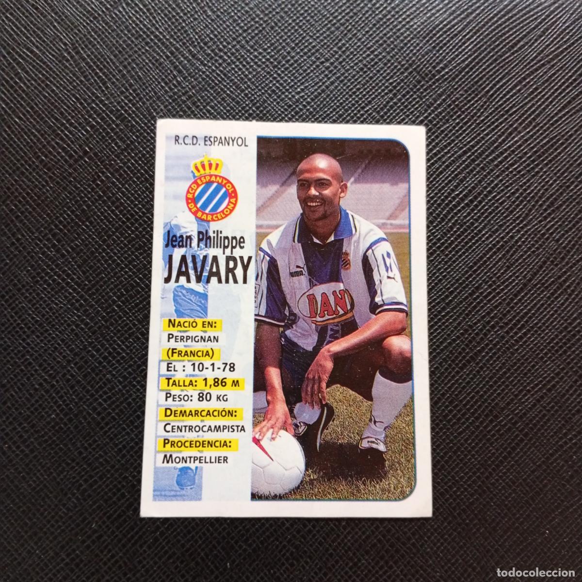 Cromos de F&uacute;tbol: 416 JAVARY ESPA&Ntilde;OL PANINI 1998 1999 FUTBOL 98 99 - SIN PEGAR - A115 PG424 ULTIMOS FICHAJES