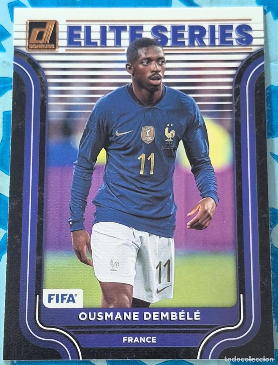Cromos de F&uacute;tbol: Ousmane Dembele Francia Panini Donruss Soccer Elite Series #14