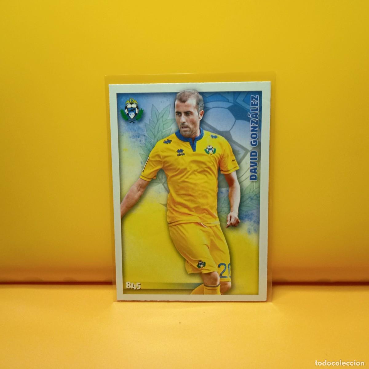 Cromos de F&uacute;tbol: MUNDICROMO 2014 2015 14 15 A.D ALCORC&Oacute;N DAVID GONZ&Aacute;LEZ 845