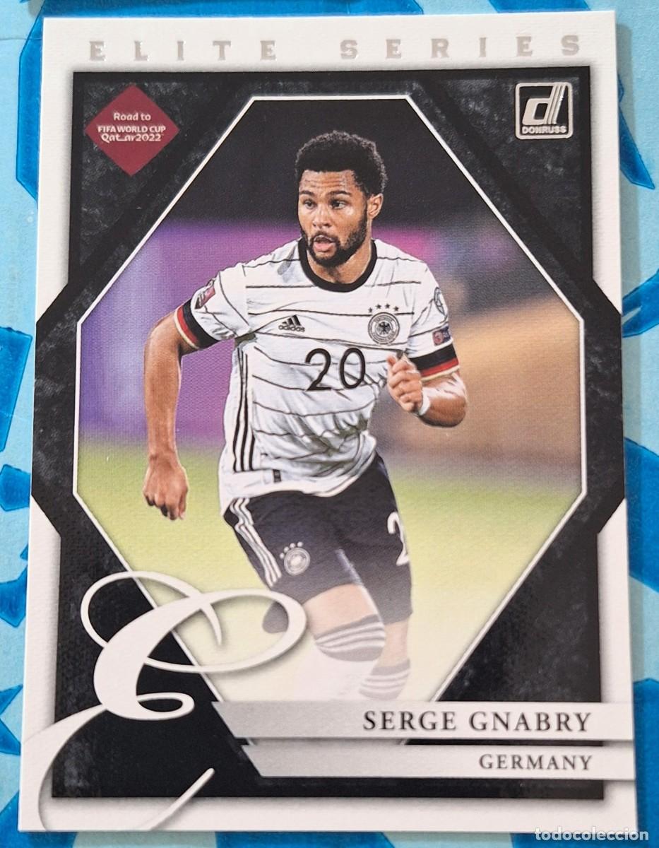 Cromos de F&uacute;tbol: Serge Gnabry Germany Alemania Panini Donruss Soccer Elite Series #17