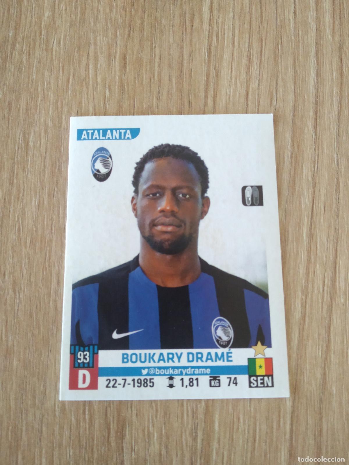 Cromos de F&uacute;tbol: 15 BOUKARY DRAME ATALANTA CROMO FUTBOL PANINI LIGA ITALIA 15-16 CALCIATORI 2015-2016 SERIE A