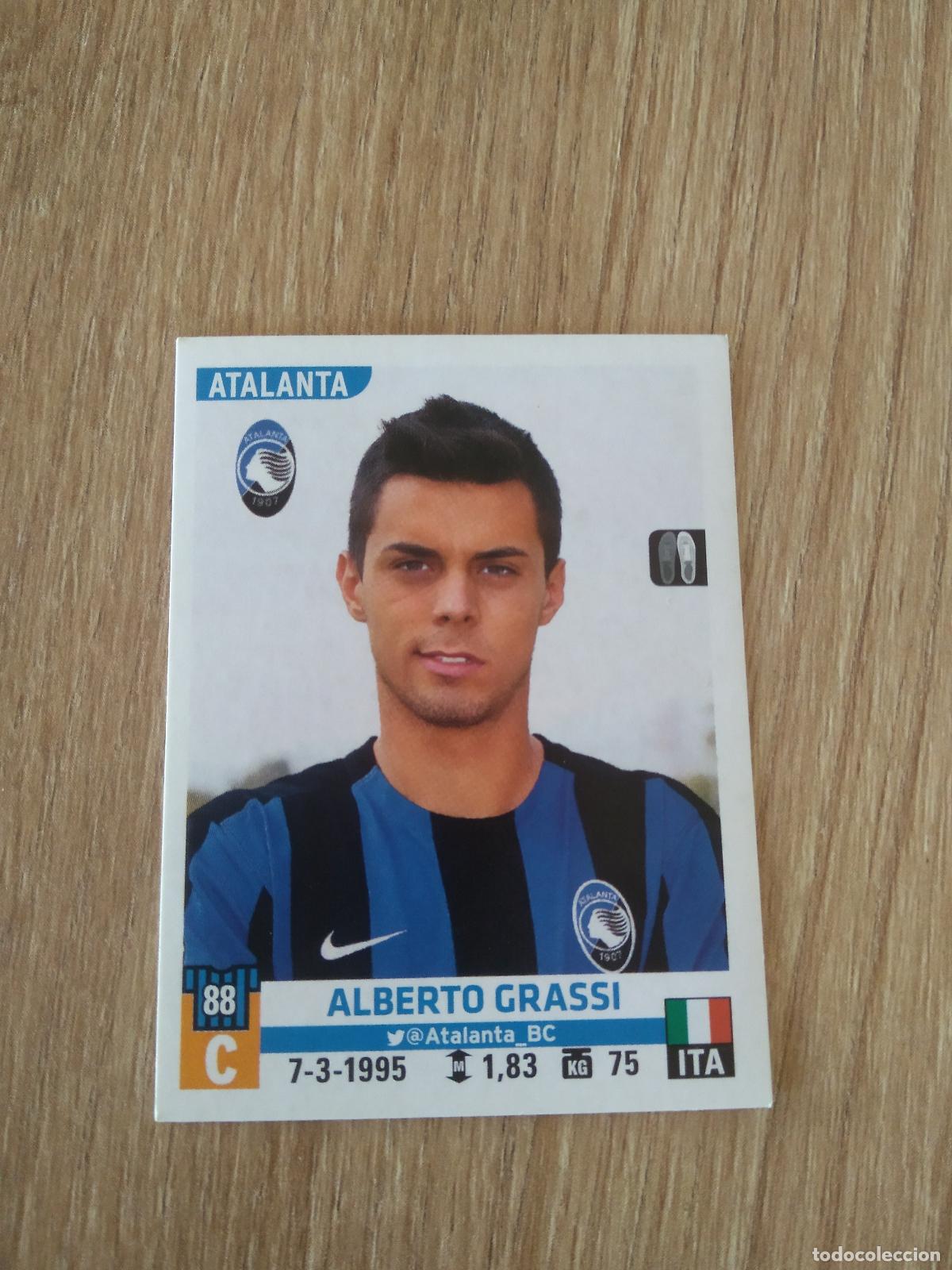 Cromos de f&uacute;tbol: 21 ALBERTO GRASSI ATALANTA CROMO FUTBOL PANINI LIGA ITALIA 15-16 CALCIATORI 2015-2016 SERIE A