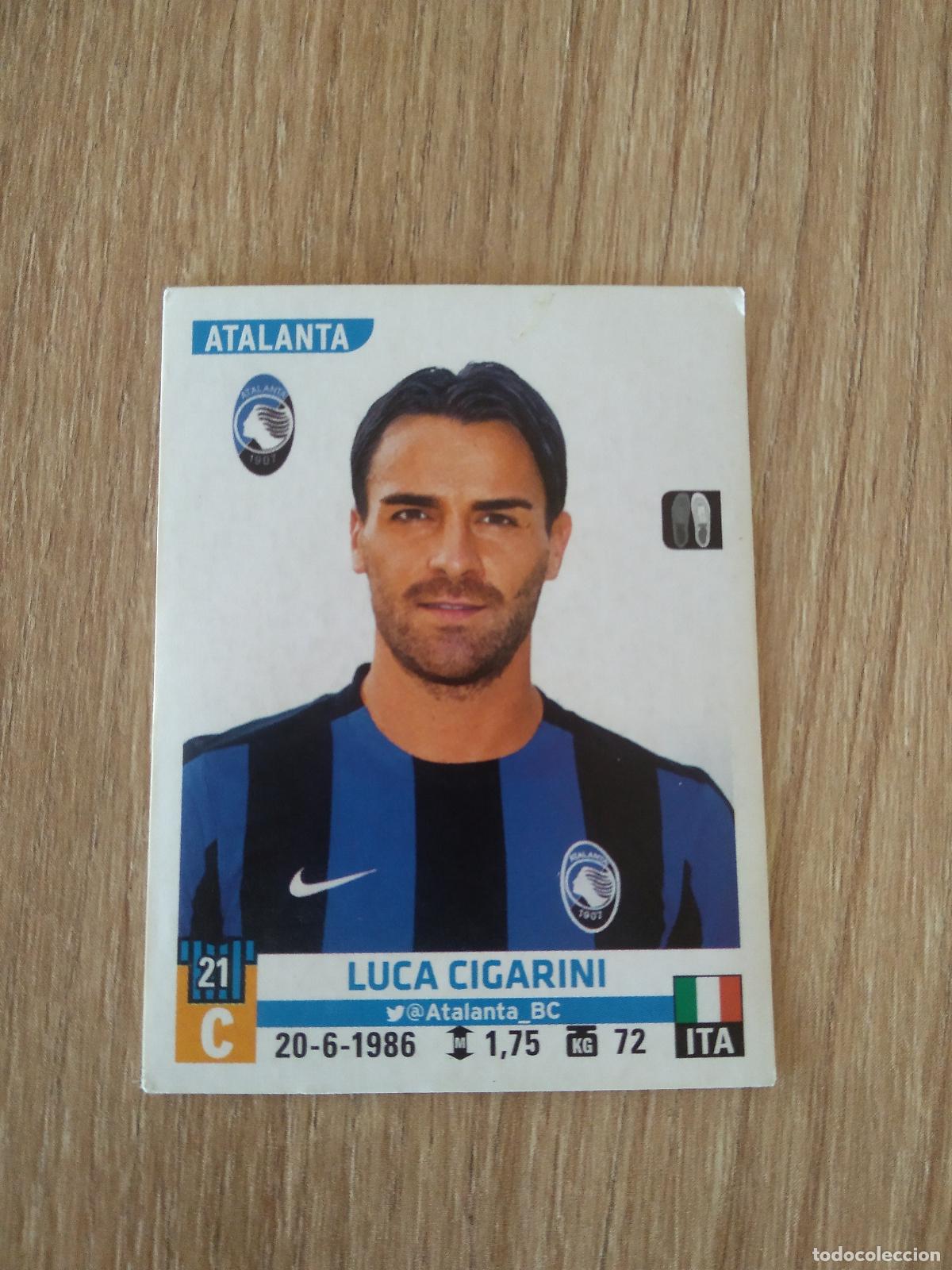 Cromos de f&uacute;tbol: 22 LUCA CIGARINI ATALANTA CROMO FUTBOL PANINI LIGA ITALIA 15-16 CALCIATORI 2015-2016 SERIE A