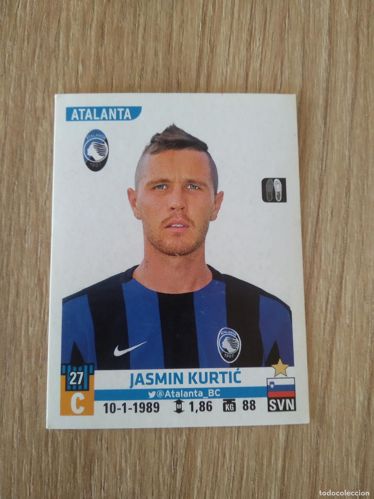 Cromos de f&uacute;tbol: 24 JASMIN KURTIC ATALANTA CROMO FUTBOL PANINI LIGA ITALIA 15-16 CALCIATORI 2015-2016 SERIE A