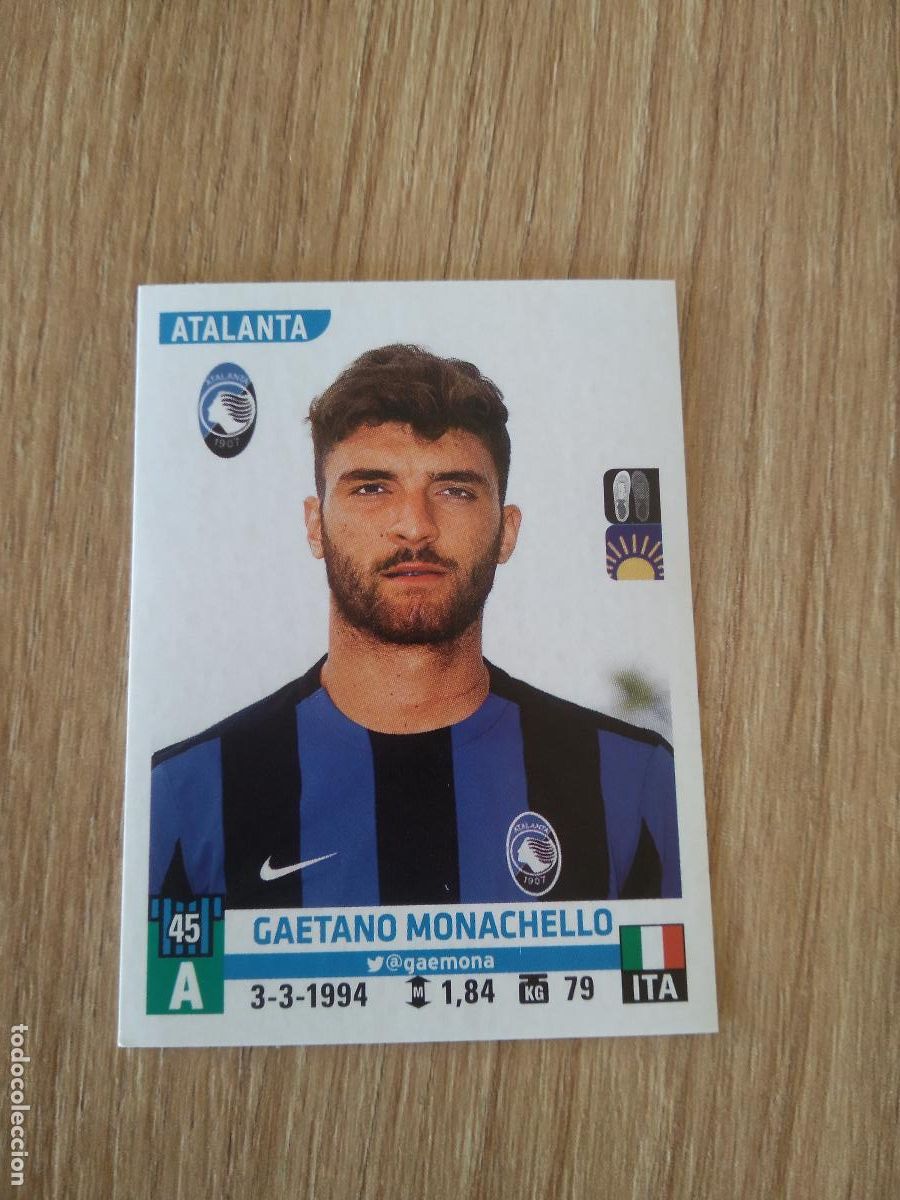 Cromos de F&uacute;tbol: 29 GAETANO MONACHELLO ATALANTA CROMO FUTBOL PANINI LIGA ITALIA 15-16 CALCIATORI 2015-2016 SERIE A