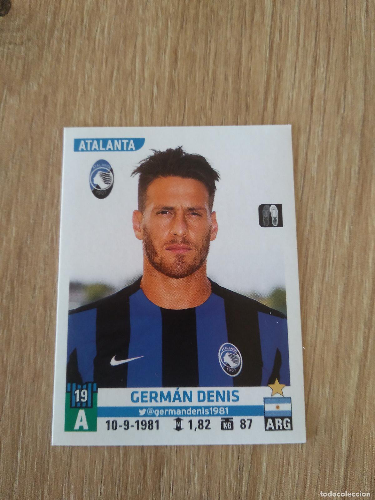 Cromos de F&uacute;tbol: 30 GERMAN DENIS ATALANTA CROMO FUTBOL PANINI LIGA ITALIA 15-16 CALCIATORI 2015-2016 SERIE A