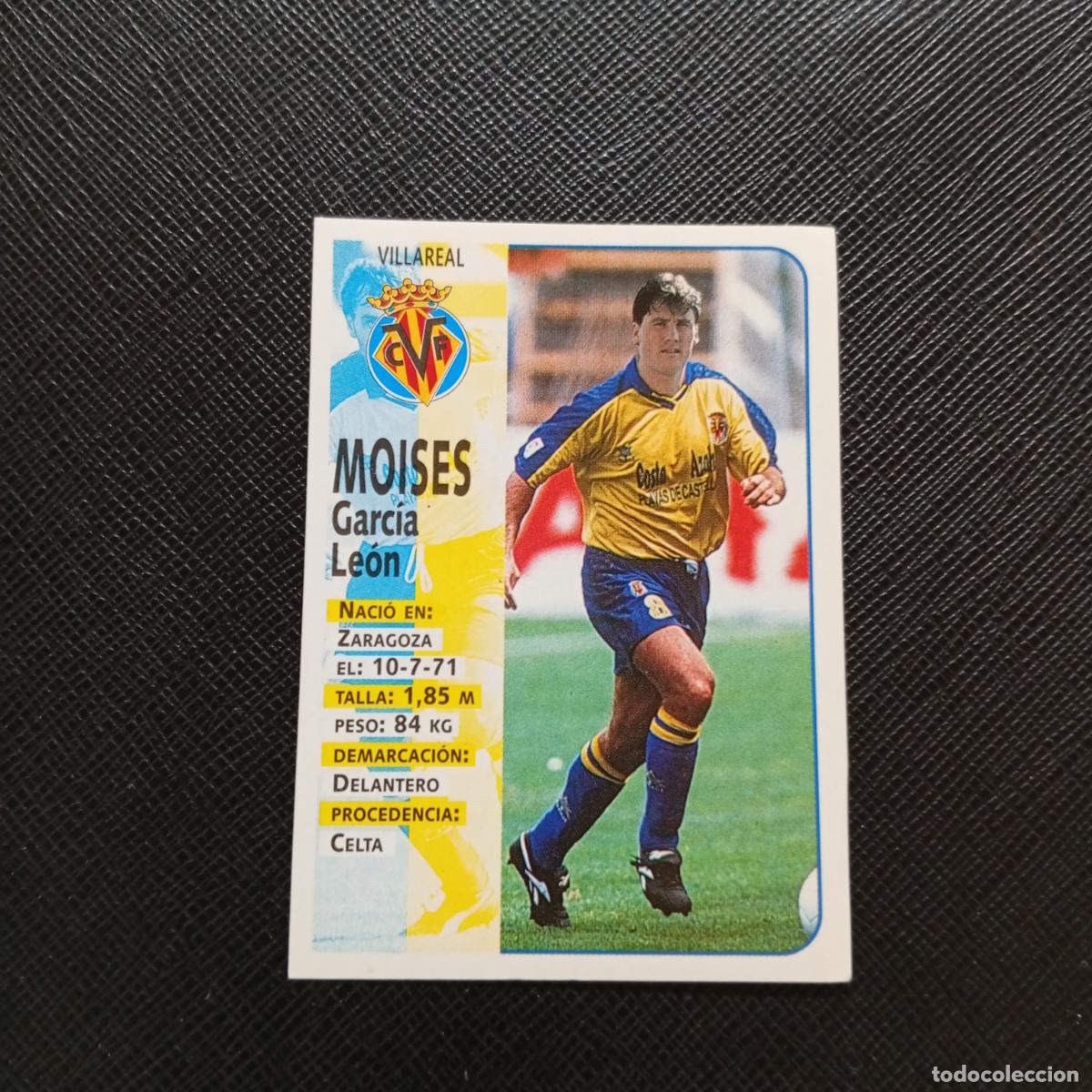 Cromos de F&uacute;tbol: 436 MOISES VILLARREAL PANINI 1998 1999 FUTBOL 98 99 - SIN PEGAR - A115 PG442 ULTIMOS FICHAJE