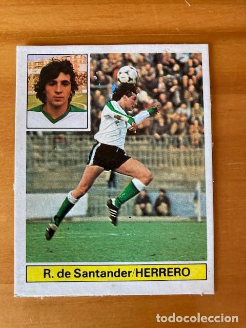 Fu&szlig;ball-Sticker: HERRERO RACING DE SANTANDER 81-82 ESTE RECUPERADO