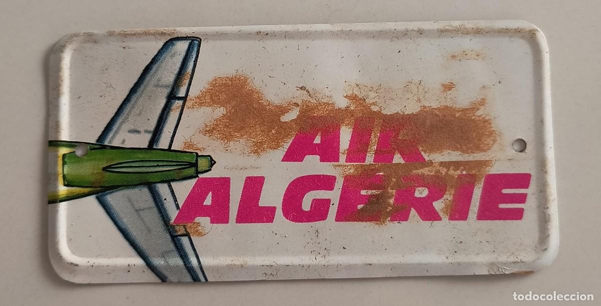 Cromos de f&uacute;tbol: CHAPA MET&Aacute;LICA N&ordm; 11 AIR ALGERIE - AEROM&Eacute;XICO - BIMBO - 1970