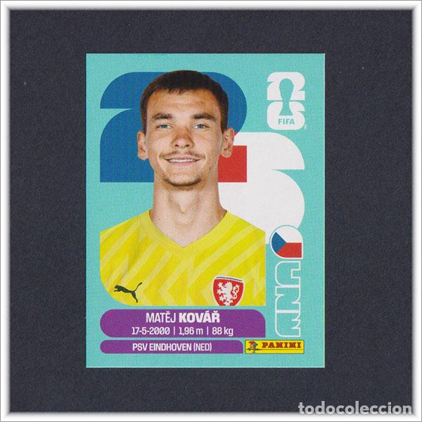 Cromos de F&uacute;tbol: FIFA WORLD CUP 2026 26 MUNDIAL PANINI KOVAR CZE 2 REPUBLICA CHECA COLECCI&Oacute;N ALBUM STICKER