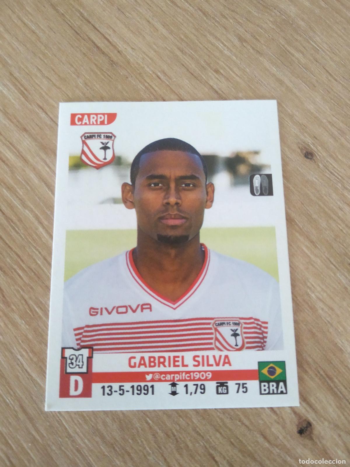 Cromos de F&uacute;tbol: 76 GABRIEL SILVA CARPI CROMO FUTBOL PANINI LIGA ITALIA 15-16 CALCIATORI 2015-2016 SERIE A