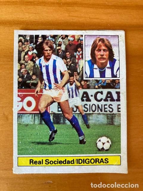 Cromos de F&uacute;tbol: IDIGORAS REAL SOCIEDAD 81-82 ESTE RECUPERADO BAJA