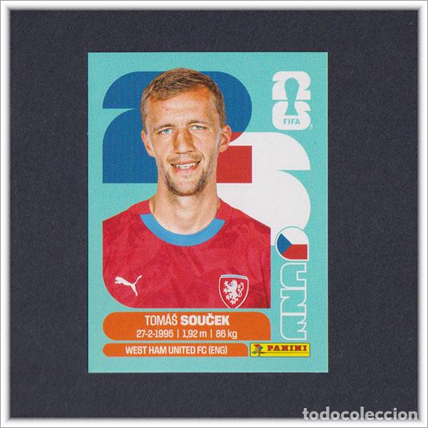 Cromos de F&uacute;tbol: FIFA WORLD CUP 2026 26 MUNDIAL PANINI SOUCEK CZE 12 REPUBLICA CHECA COLECCI&Oacute;N ALBUM STICKER