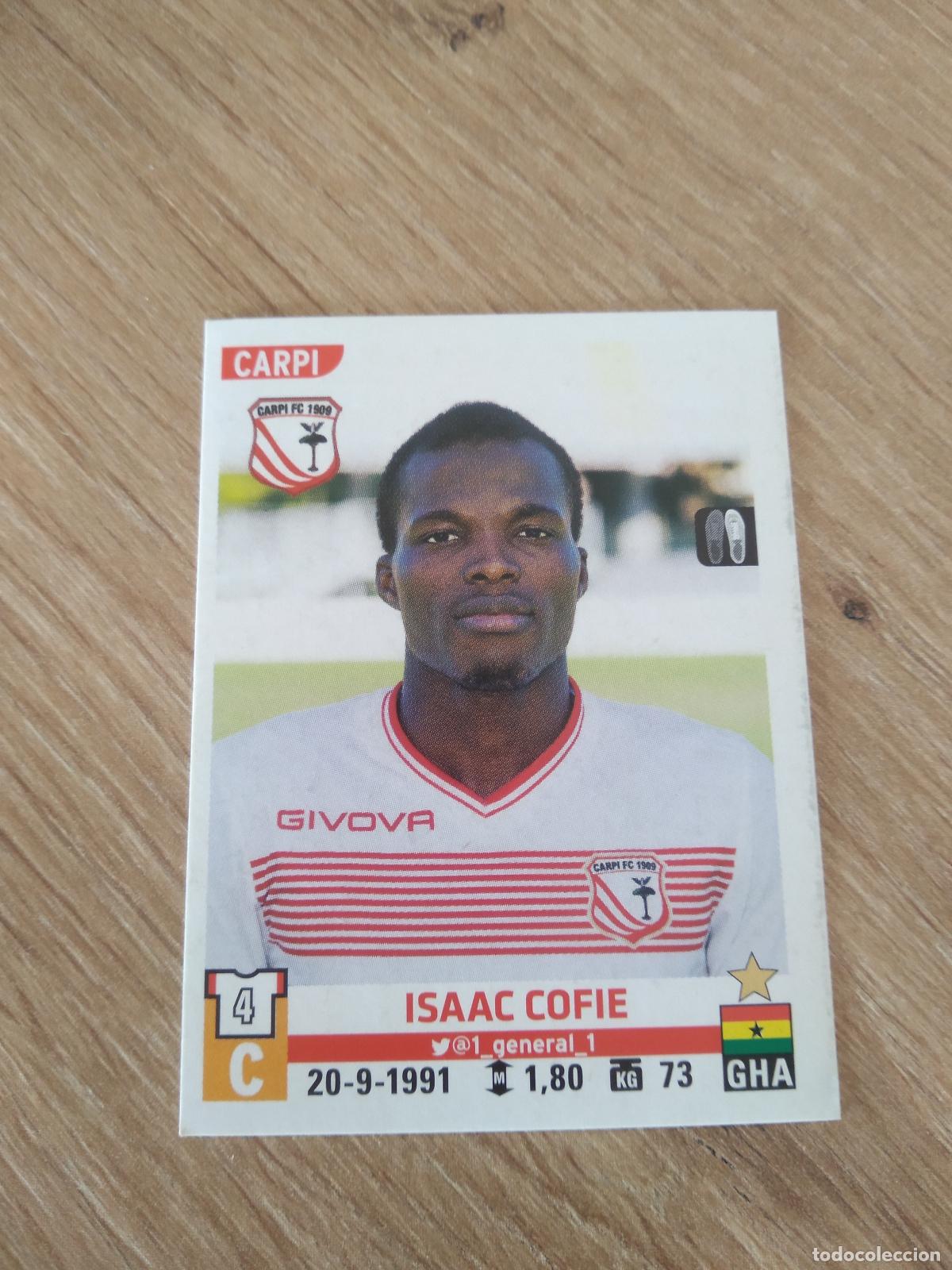 Cromos de F&uacute;tbol: 79 ISAAC COFIE CARPI CROMO FUTBOL PANINI LIGA ITALIA 15-16 CALCIATORI 2015-2016 SERIE A