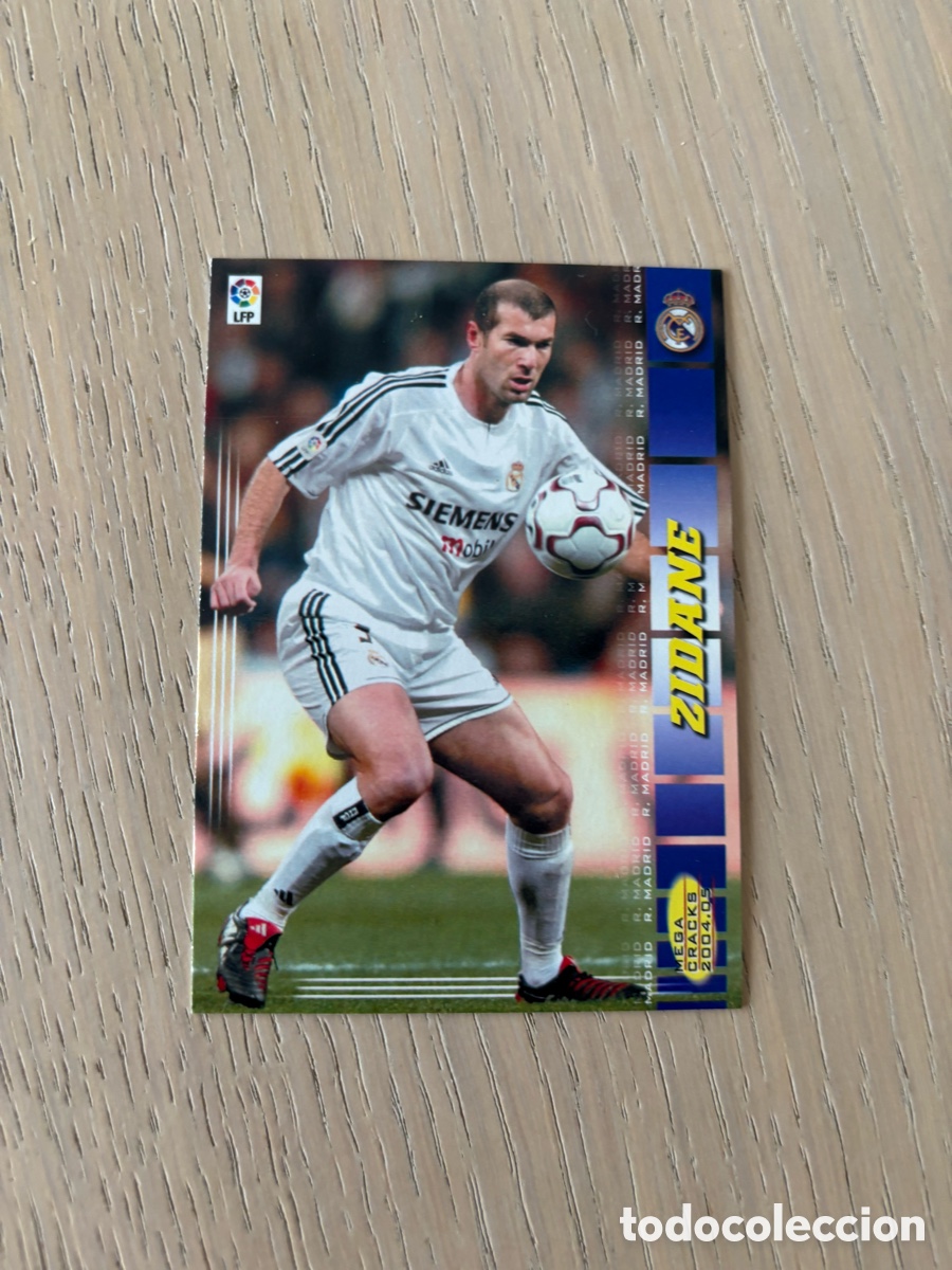 Football Stickers: L2 ZIDANE REAL MADRID 177 PANINI MEGACRACKS 2004 2005 04 05