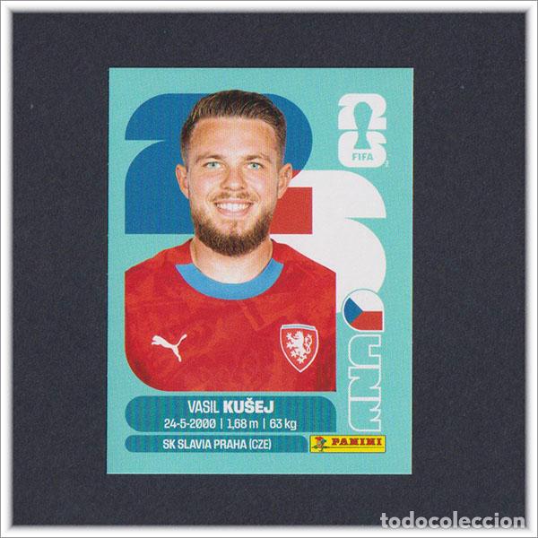 Cromos de F&uacute;tbol: FIFA WORLD CUP 2026 26 MUNDIAL PANINI KUSEJ CZE 16 REPUBLICA CHECA COLECCI&Oacute;N LIGA ALBUM STICKER