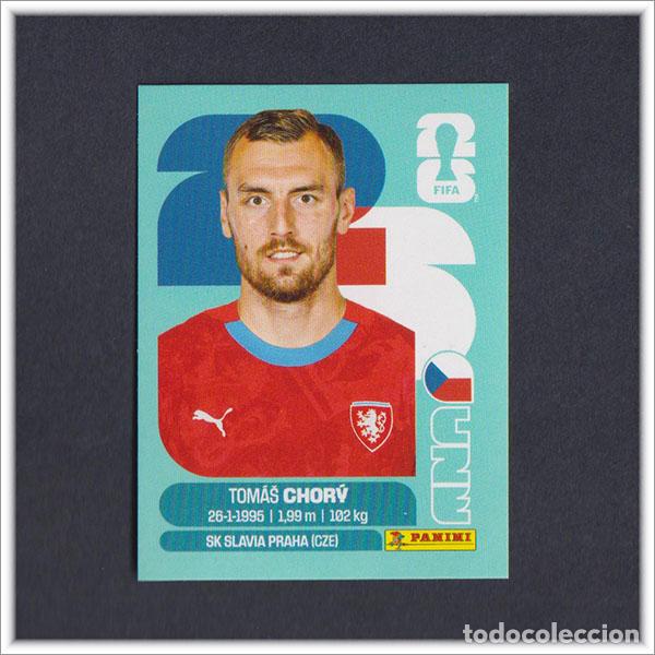 Cromos de F&uacute;tbol: FIFA WORLD CUP 2026 26 MUNDIAL PANINI CHORY CZE 17 REPUBLICA CHECA COLECCI&Oacute;N LIGA ALBUM STICKER