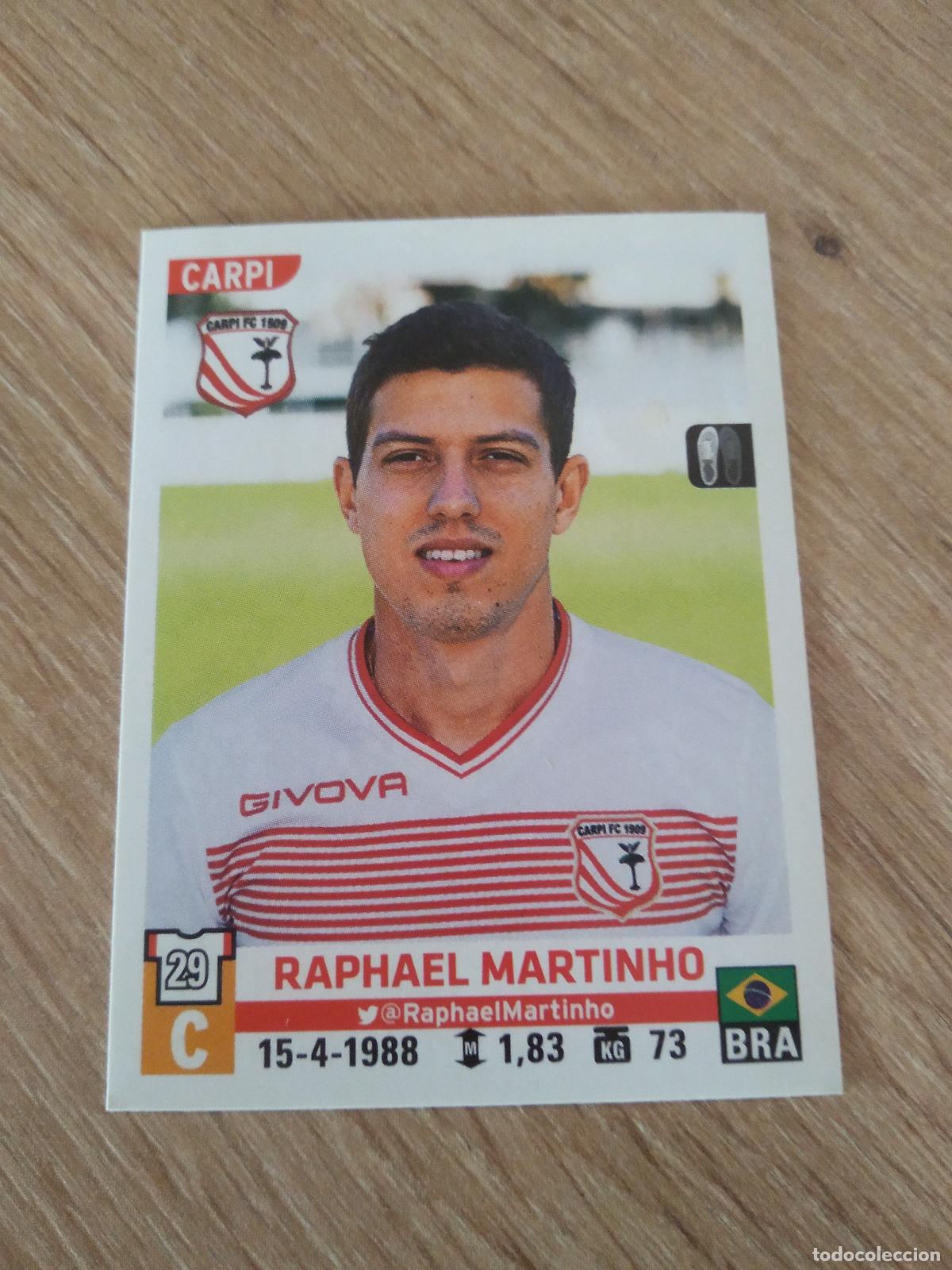 Cromos de F&uacute;tbol: 83 RAPHAEL MARTINHO CARPI CROMO FUTBOL PANINI LIGA ITALIA 15-16 CALCIATORI 2015-2016 SERIE A