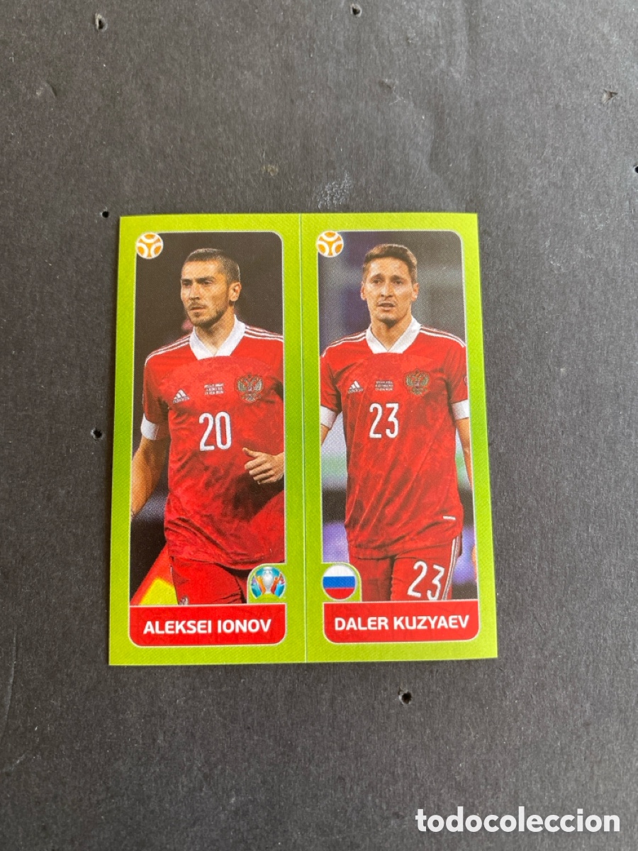 Fu&szlig;ball-Sticker: Cromo Euro 2020 Rusia N* 206b-206a