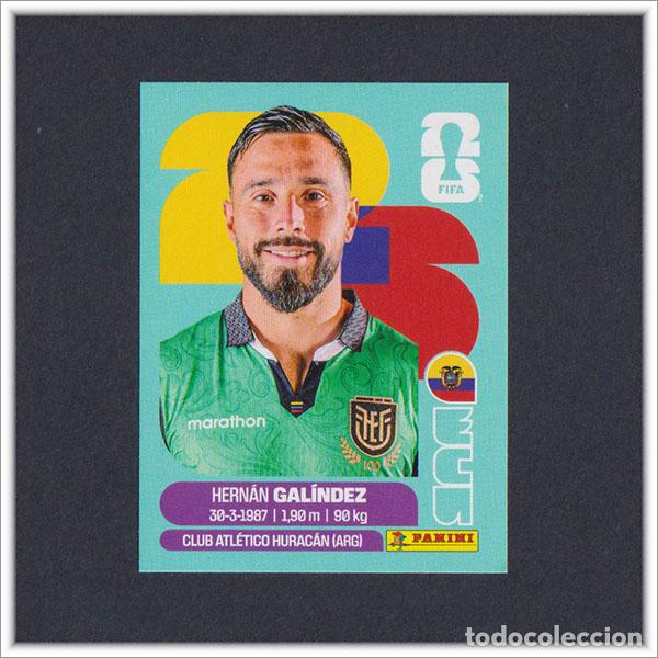 Fu&szlig;ball-Sticker: FIFA WORLD CUP 2026 26 MUNDIAL PANINI HERNAN GALINDEZ ECU 2 ECUADOR COLECCI&Oacute;N LIGA ALBUM STICKER