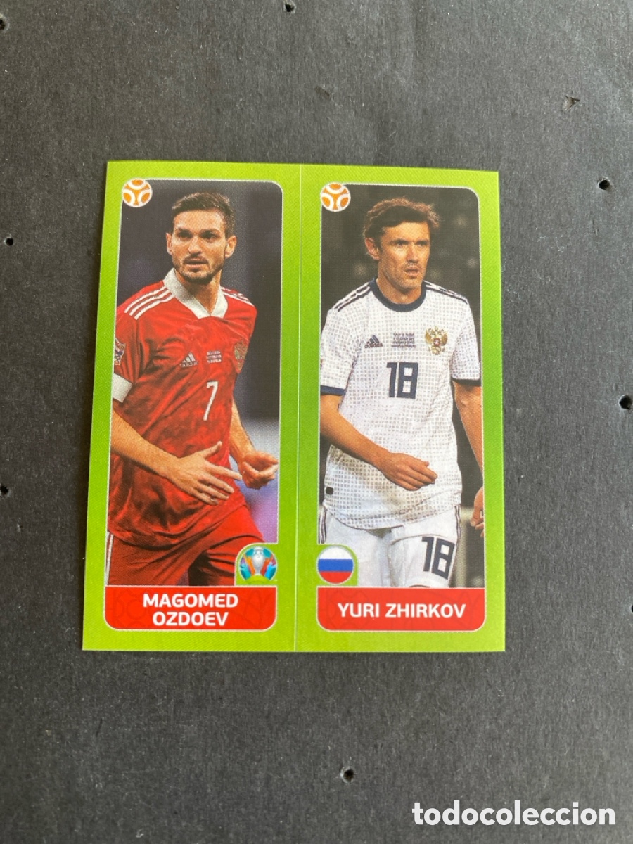 Fu&szlig;ball-Sticker: Cromo Euro 2020 Rusia N* 208b-208a