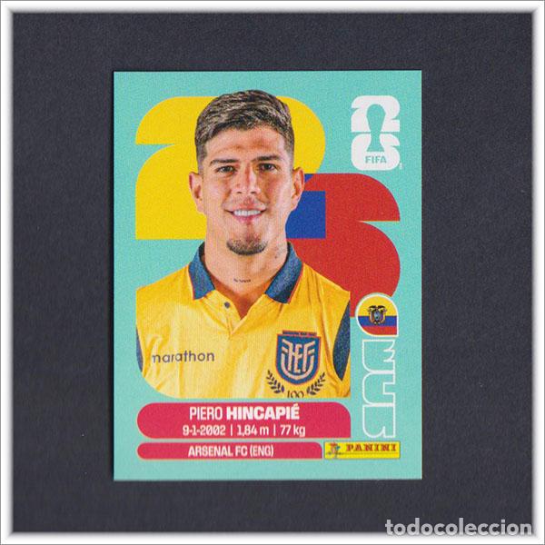 Fu&szlig;ball-Sticker: FIFA WORLD CUP 2026 26 MUNDIAL PANINI PIERO HINCAPIE ECU 4 ECUADOR COLECCI&Oacute;N LIGA ALBUM STICKER