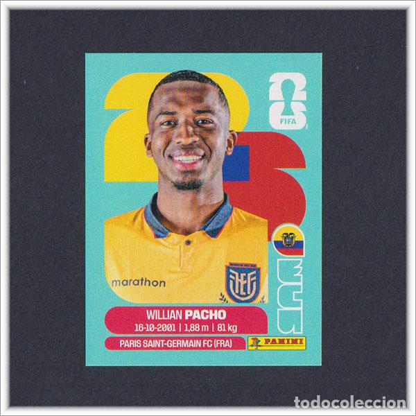 Figurine di Calcio: FIFA WORLD CUP 2026 26 MUNDIAL PANINI PACHO ECU 6 ECUADOR COLECCI&Oacute;N LIGA ALBUM STICKER