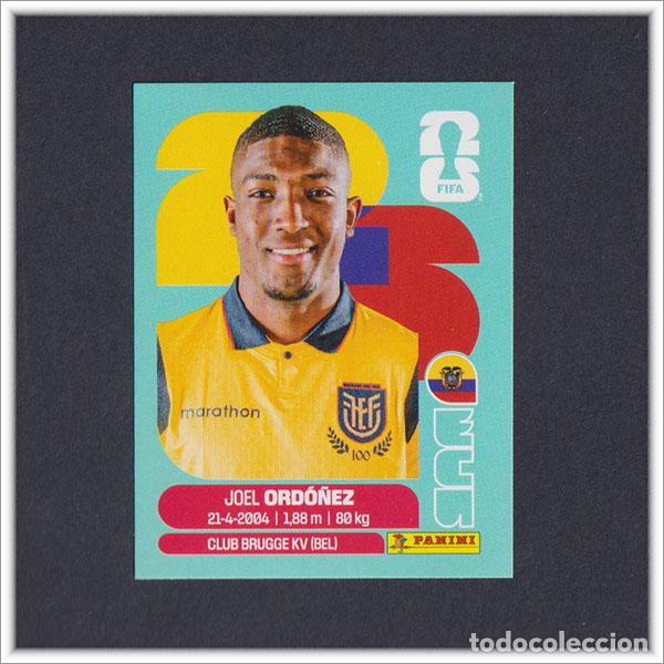 Figurine di Calcio: FIFA WORLD CUP 2026 26 MUNDIAL PANINI ORDONEZ ECU 8 ECUADOR COLECCI&Oacute;N LIGA ALBUM STICKER