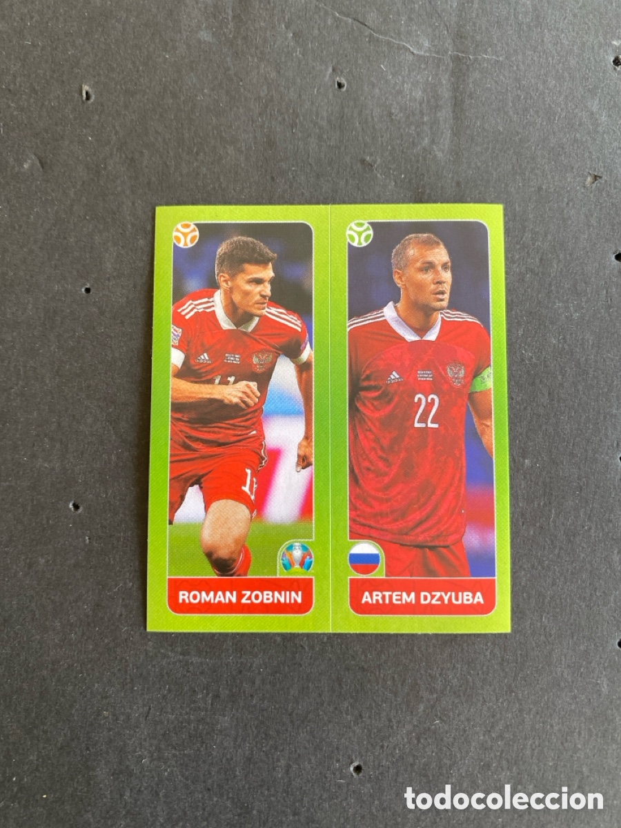 Figurine di Calcio: Cromo Euro 2020 Rusia N*209b-209a