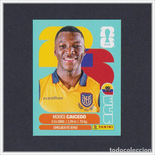 Figurine di Calcio: FIFA WORLD CUP 2026 26 MUNDIAL PANINI CAICEDO ECU 9 ECUADOR COLECCI&Oacute;N LIGA ALBUM STICKER