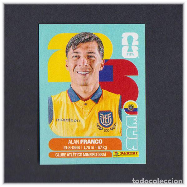 Fu&szlig;ball-Sticker: FIFA WORLD CUP 2026 26 MUNDIAL PANINI FRANCO ECU 10 ECUADOR COLECCI&Oacute;N LIGA ALBUM STICKER