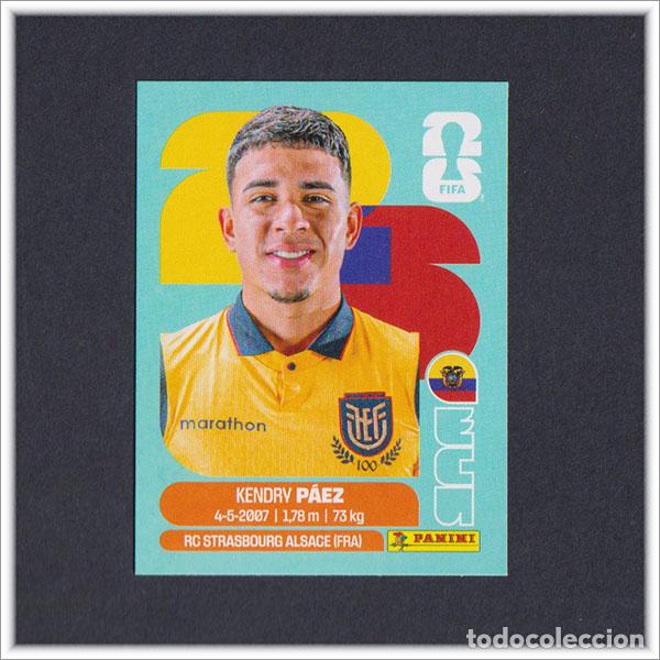 Fu&szlig;ball-Sticker: FIFA WORLD CUP 2026 26 MUNDIAL PANINI KENDRY PAEZ ECU 11 ECUADOR COLECCI&Oacute;N LIGA ALBUM STICKER