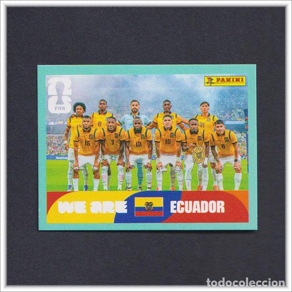 Fu&szlig;ball-Sticker: FIFA WORLD CUP 2026 26 MUNDIAL PANINI EQUIPO ALINEACI&Oacute;N ECU 13 ECUADOR COLECCI&Oacute;N LIGA ALBUM STICKER