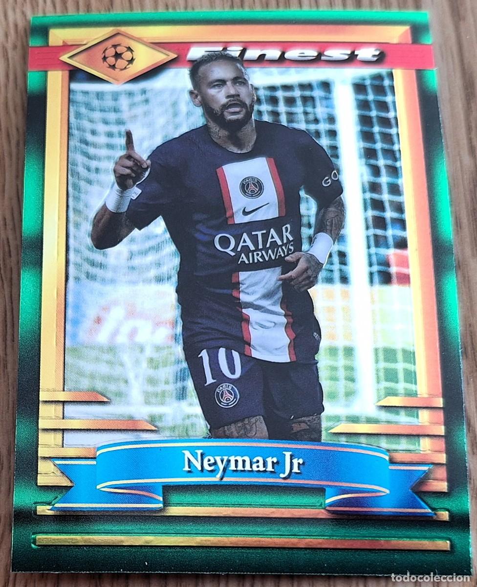 Fu&szlig;ball-Sticker: Neymar Jr. Paris Saint-Germain PSG Topps Finest Soccer Moments #80