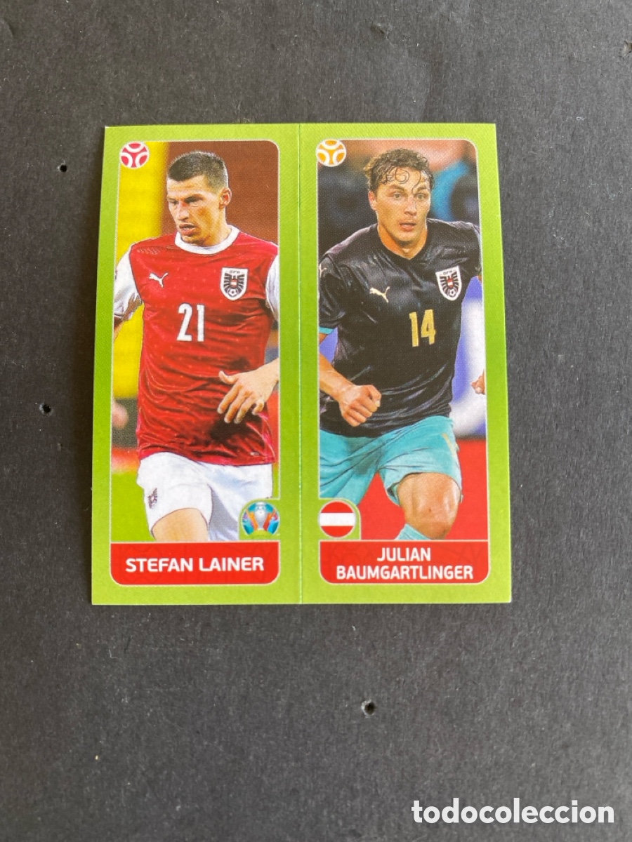 Fu&szlig;ball-Sticker: Cromo Euro 2020 Austria N* 258b-258a