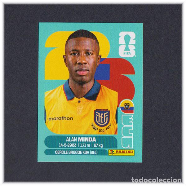 Figurine di Calcio: FIFA WORLD CUP 2026 26 MUNDIAL PANINI ALAN MINDA ECU 18 ECUADOR COLECCI&Oacute;N LIGA ALBUM STICKER