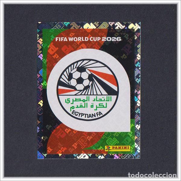 Fu&szlig;ball-Sticker: FIFA WORLD CUP 2026 26 MUNDIAL PANINI ESCUDO EGY 1 EGIPTO COLECCI&Oacute;N LIGA ALBUM STICKER