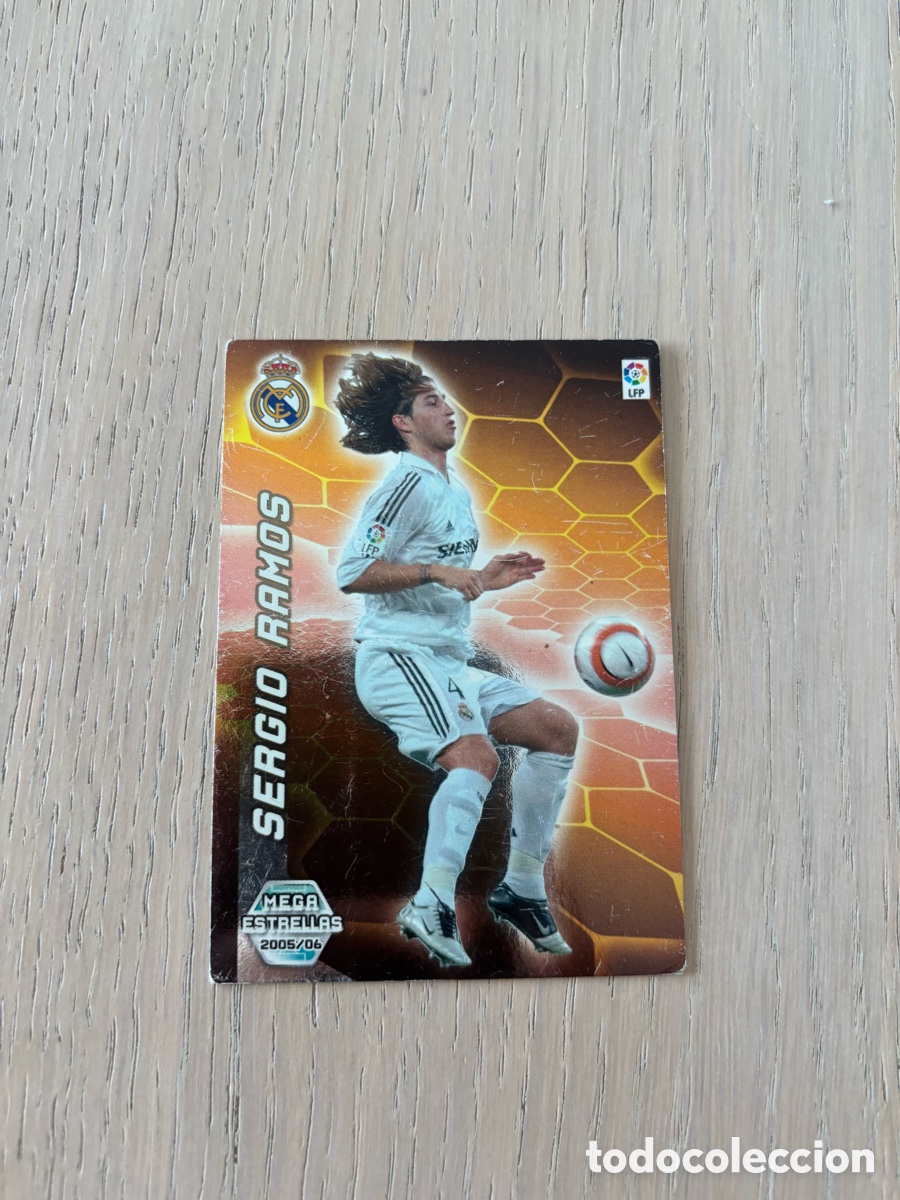 Cromos de F&uacute;tbol: Sergio Ramos Nuevas Fichas Bis 364 Megacracks Panini 2005-06